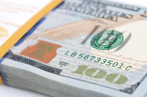 Pack of money Stock Photos