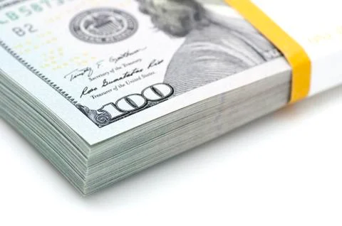 Pack of money Stock Photos