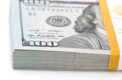 Pack of money Stock Photos