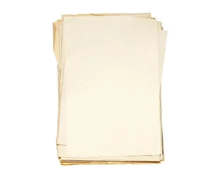 Pack of old papers Stock Photos