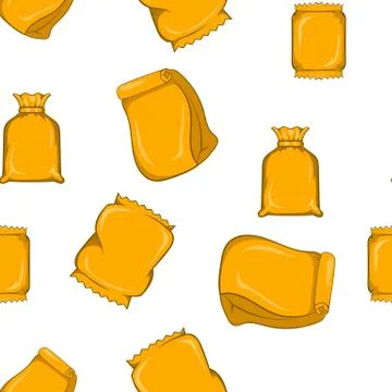 Pack pattern, cartoon style Stock Illustration