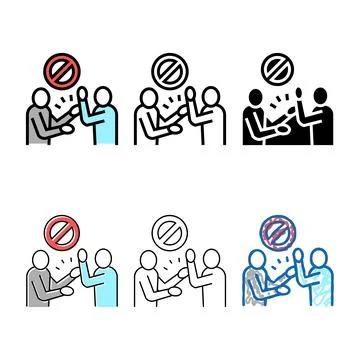 Pack people fight poverty problem color icon vector Illustrazione stock
