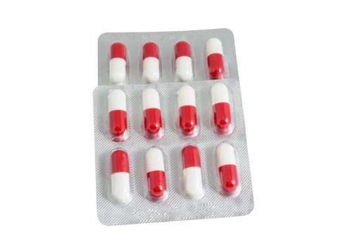 Pack of pills Stock Photos