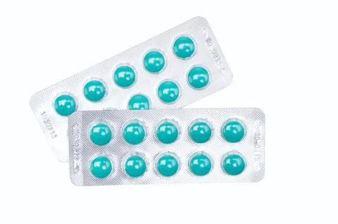 Pack of pills Stock Photos