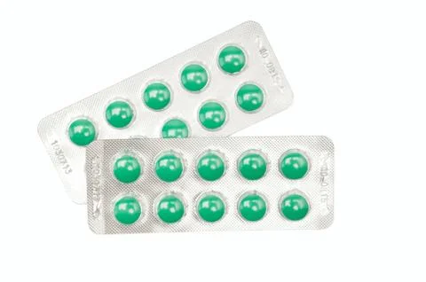 Pack of pills Stock Photos