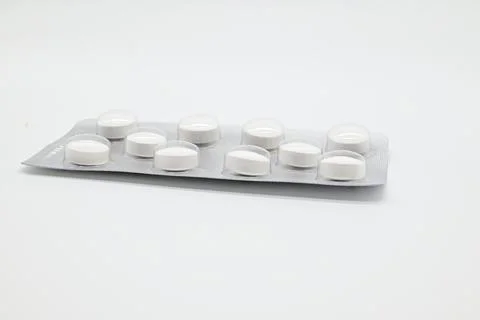 Pack of pills Stock Photos