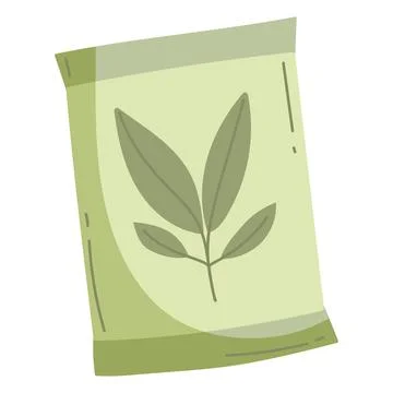 Pack of seed Stock Illustration