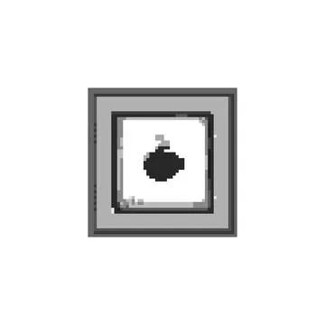 Pack sugar bag pixel art vector illustration Stock Illustration