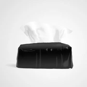 Pack of tissue paper Stock Illustration