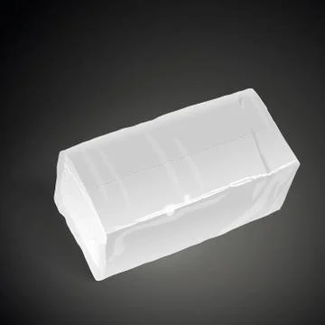 Pack of tissue paper Illustrazione stock