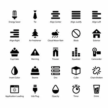 Pack Of User Interface Icons 스톡 일러스트