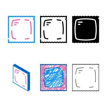 Pack vacuum packed wipes color icon vector Stock Illustration