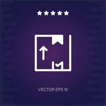 Pack vector icon Stock Illustration