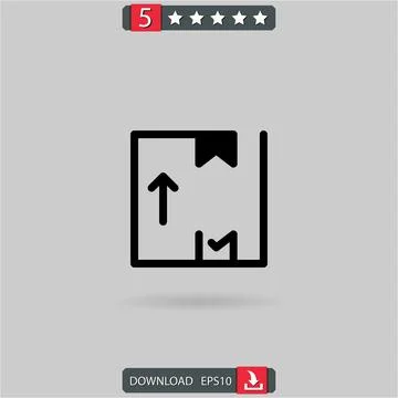 Pack vector icon Stock Illustration