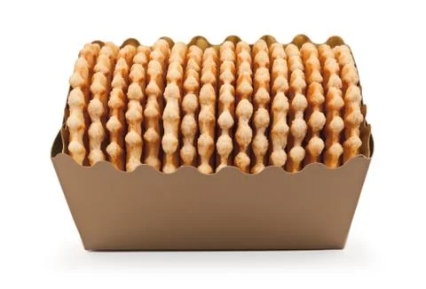 Pack Of Waffles Stock Photos