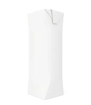 Package. 3d render on white background 스톡 일러스트