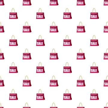 Package black friday sale pattern Illustrazione stock