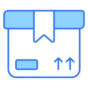 Package box Finance Related Vector Line Icon. Editable Stroke Pixel Perfect. Stock Illustration