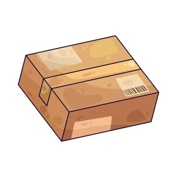 Package Box illustration イラスト素材