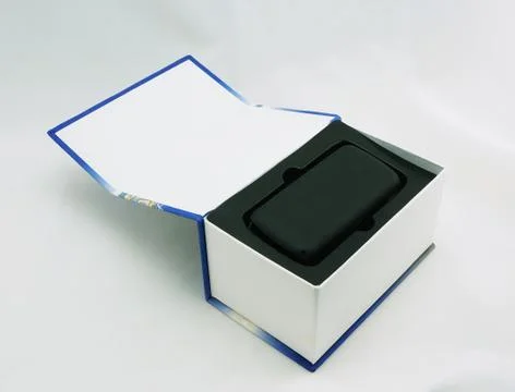 Package box for mobile phone Stock Photos
