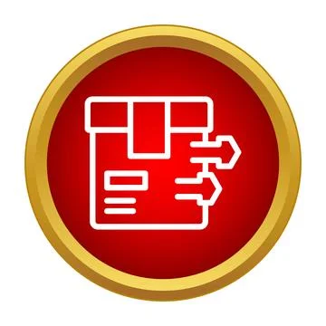 Package box with outgoing arrows delivering goods icon 스톡 일러스트