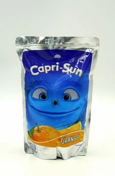 Package of Capri Sun Stock Photos