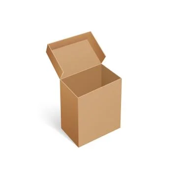 Package Carton Box Container Isolated Icon Vector 스톡 일러스트