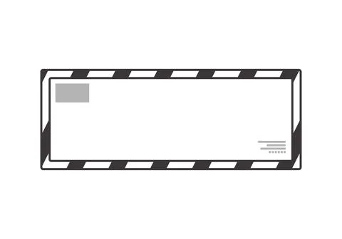 Package. The concept of delivery of cargo and parcels. Linear modern style. Stock Illustration