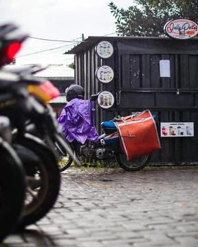 Package Courier Stock Photos