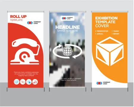 Package cube box for delivery, International delivery, telephone roll up Stock Illustration
