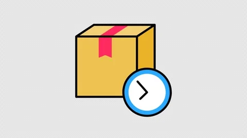 Package delivery duration Stock Footage 333672968