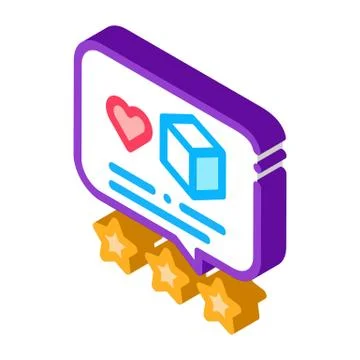 Package delivery estimate isometric icon vector illustration Stock Illustration