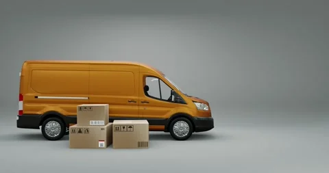 Package delivery service 動画素材 247952602