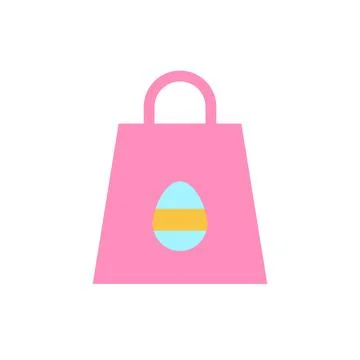 Package egg color icon. Simple color vector elements of religious holiday for ui Stock Illustration