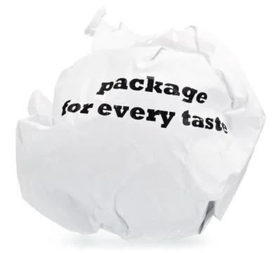 Package for every taste Stock Photos