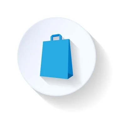 Package flat icon Stock Illustration
