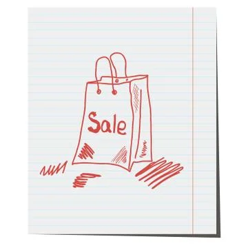 Package logo sale Stock Illustration