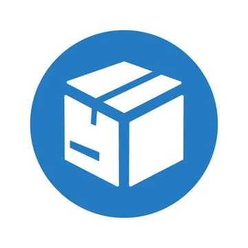 Package, packaging, parcel icon. Foto stock