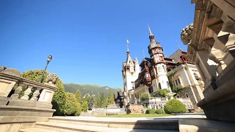 Package "Peles Castle", Sinaia Stock Footage 113965732