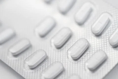 Package pills Stock-Fotos