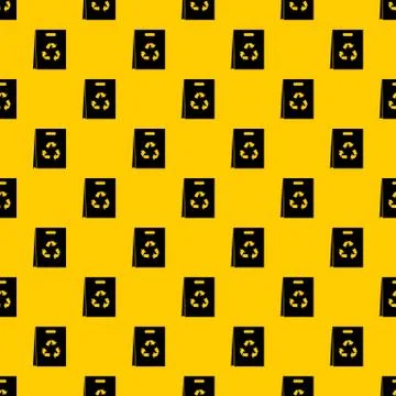 Package recycling pattern 스톡 일러스트