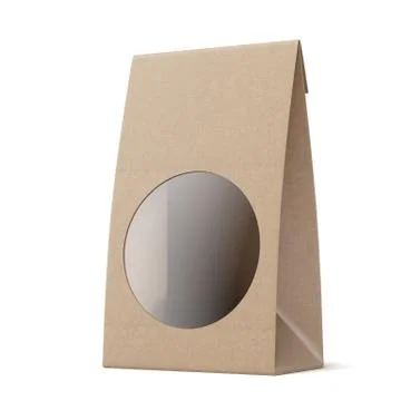 Package with Round Window 库存插图