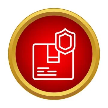 Package security tracking and shipping protection concept イラスト素材