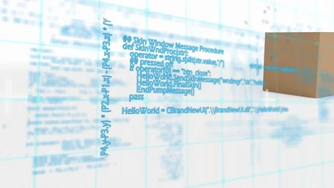 Package sliding forward Vídeos de archivo 112000921