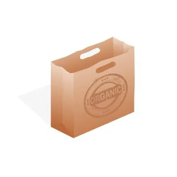 Package with stamp origin Stock Illustration