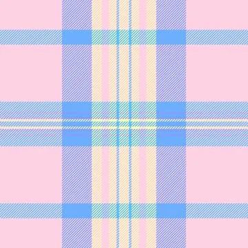 Package texture plaid textile, messy seamless fabric check. Greeting vector.. 스톡 일러스트