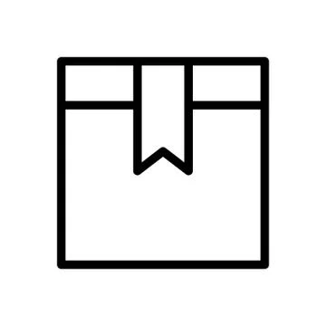 Package thin line icon イラスト素材