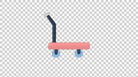 Package Tracker animation clip for video or presentation Stock Footage 52075810