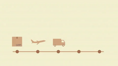 Package tracking Stock Footage 133077051