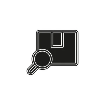 Package Tracking Icon. Professional, pixel perfect Illustrazione stock